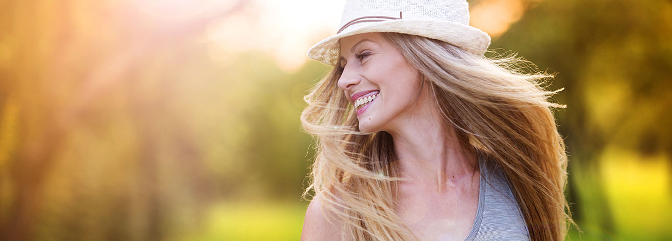 blonde woman